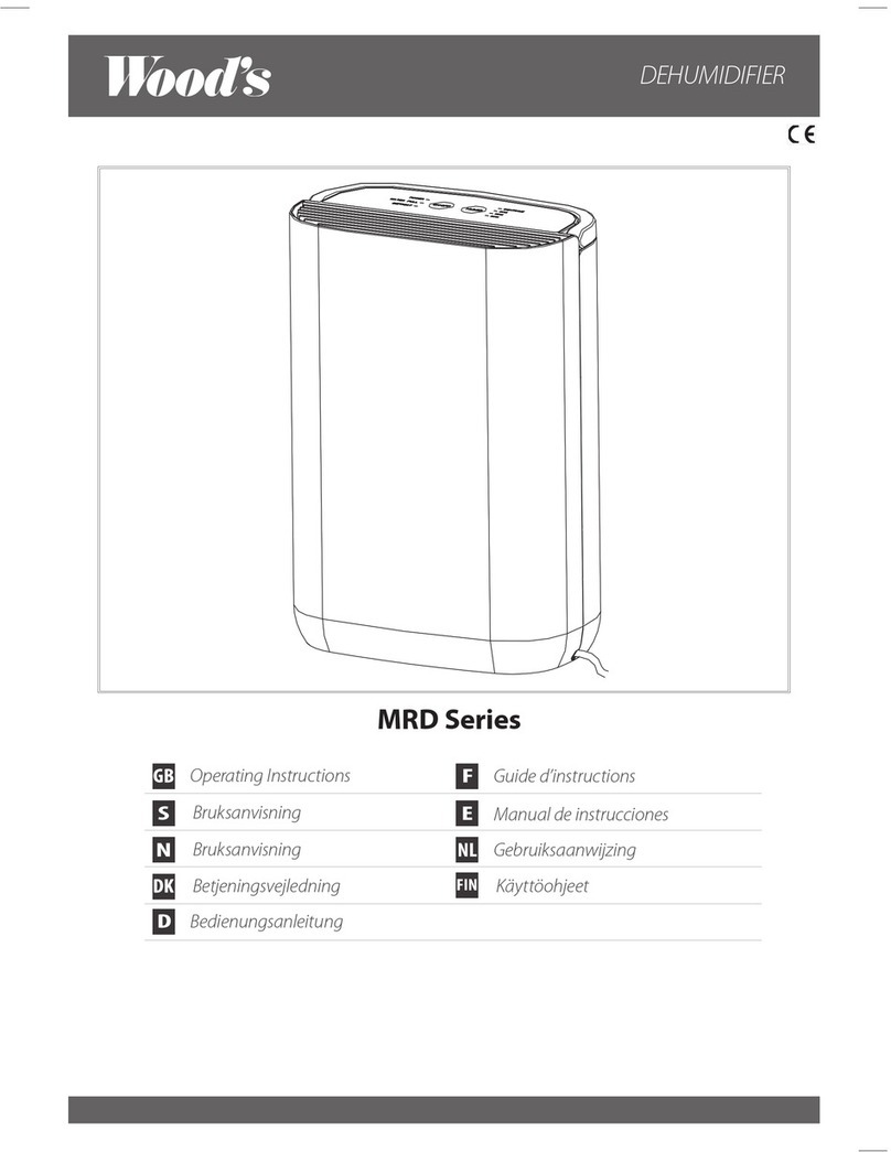 Woods MRD Series operating instructions