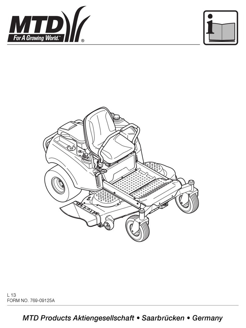 MTD L13 User manual