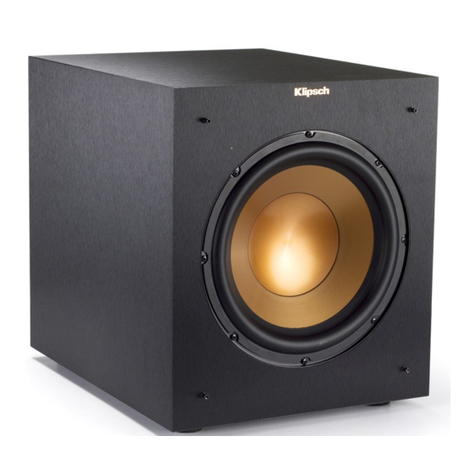 Klipsch R-10SWi owner's manual