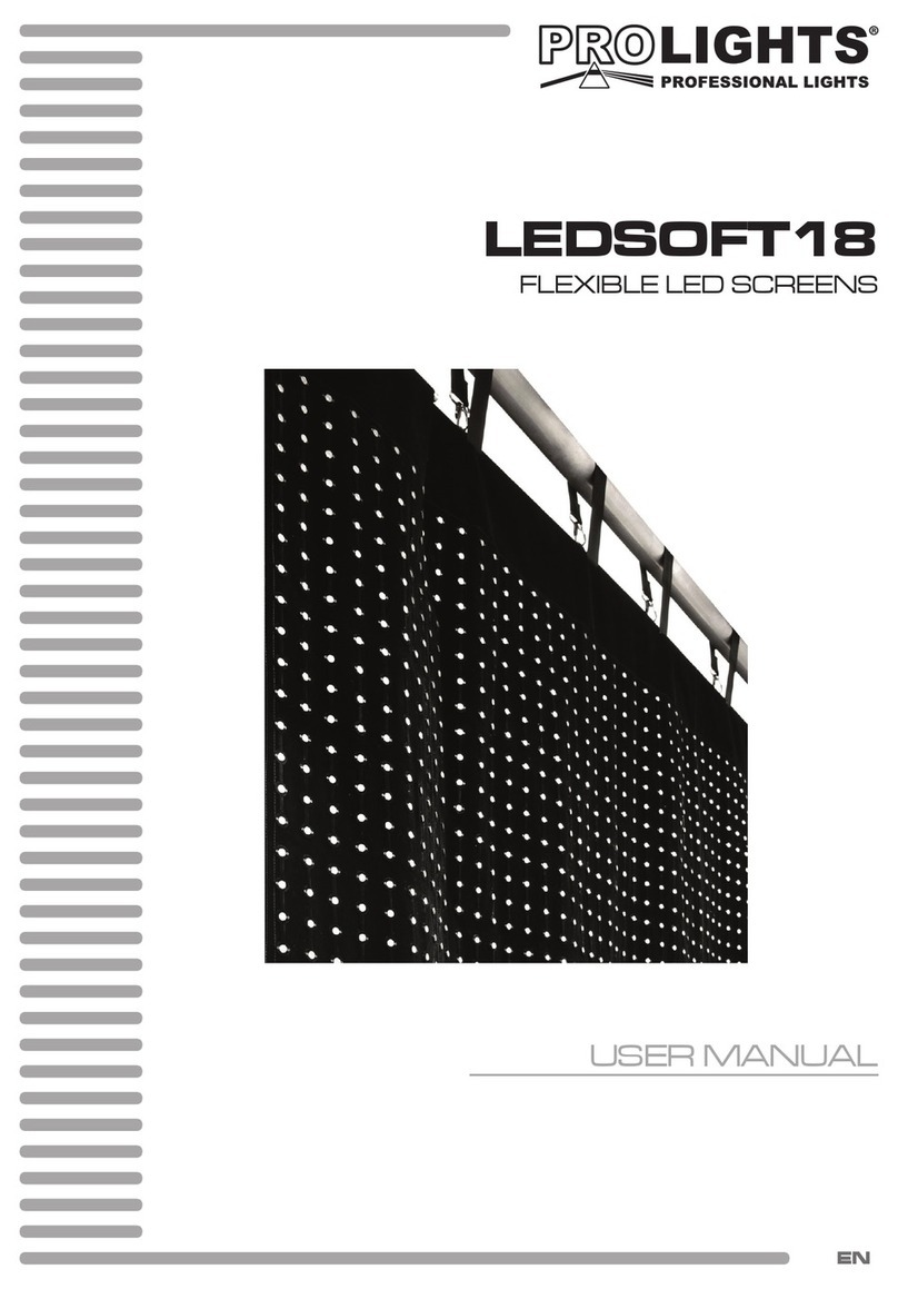 PRO Light LEDSOFT 18 user manual PRO Light LEDSOFT 18 user manual