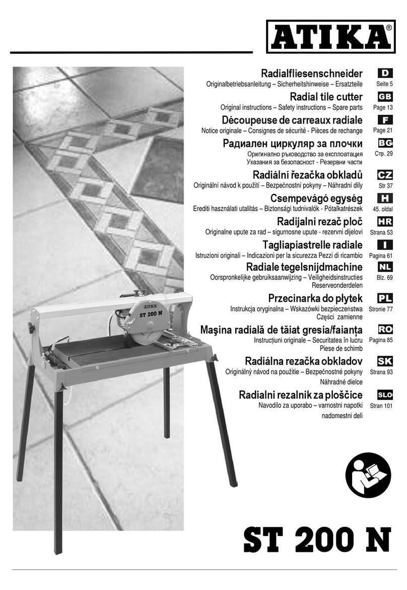 ATIKA ST 200 N User manual