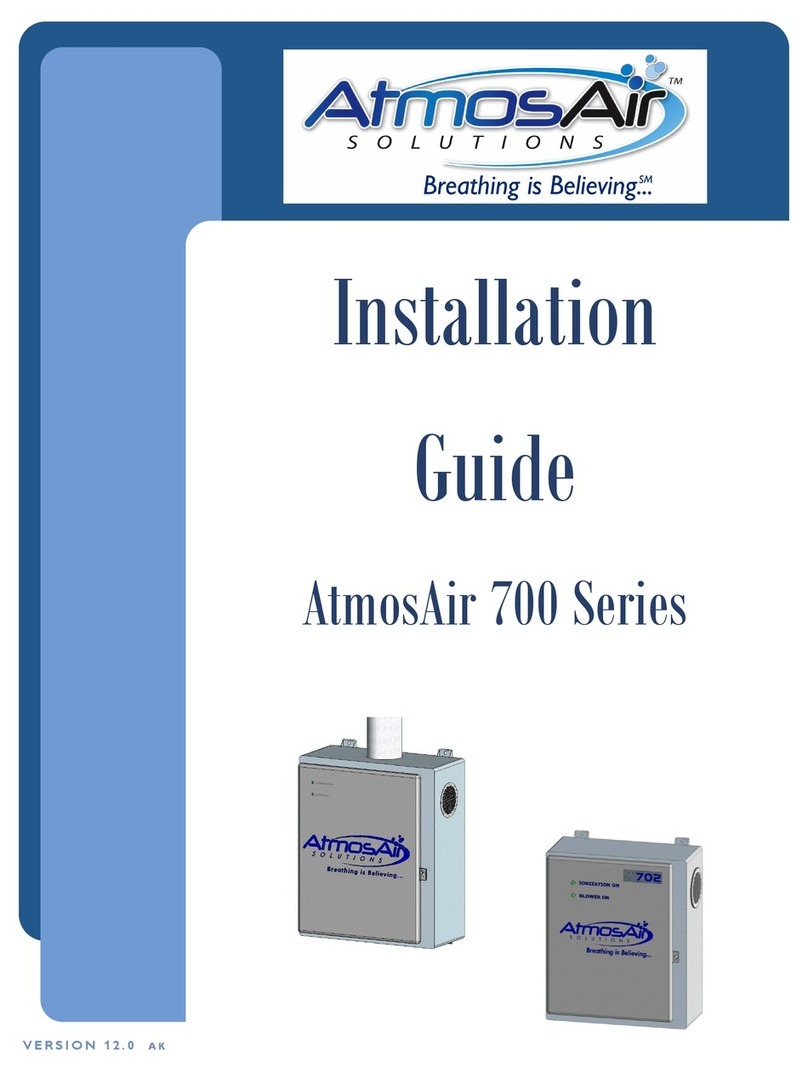 AtmosAir 700 series User manual