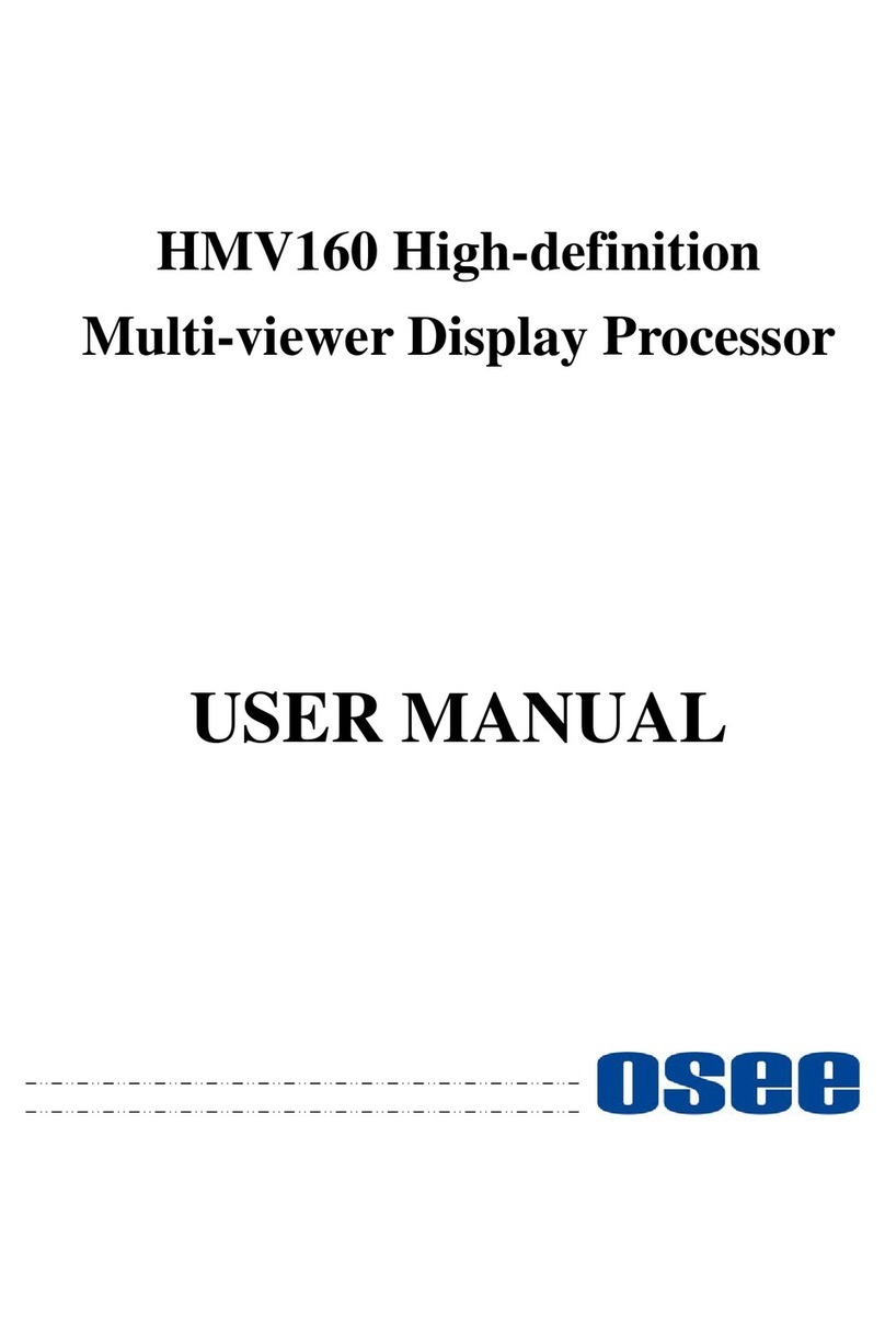 OSEE HMV160 user manual