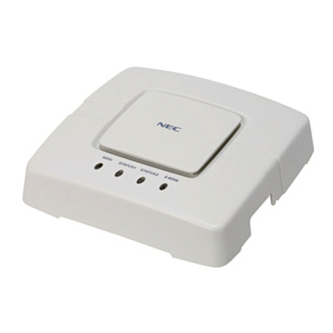 NEC WL1700-MS User manual