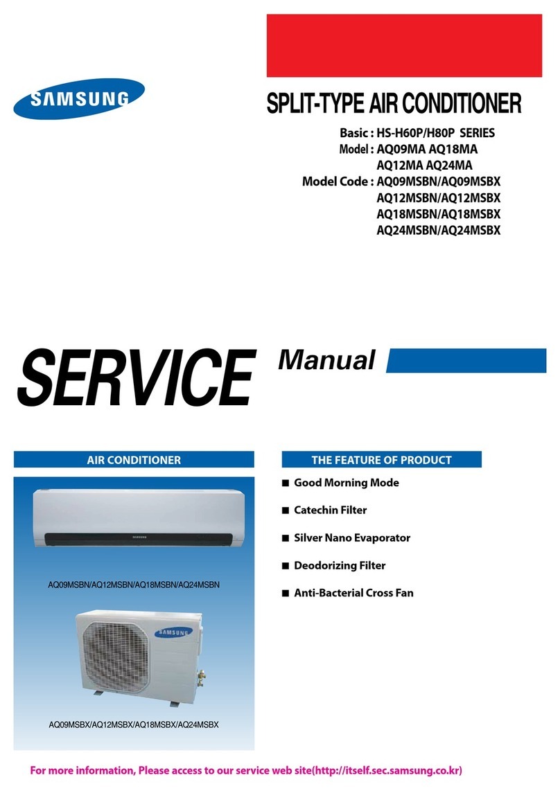 Samsung AQ09MSBN User manual Samsung AQ09MSBN User manual