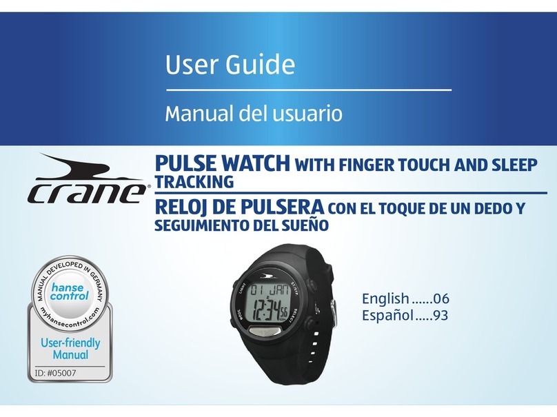 Crane PULSE WATCH user guide