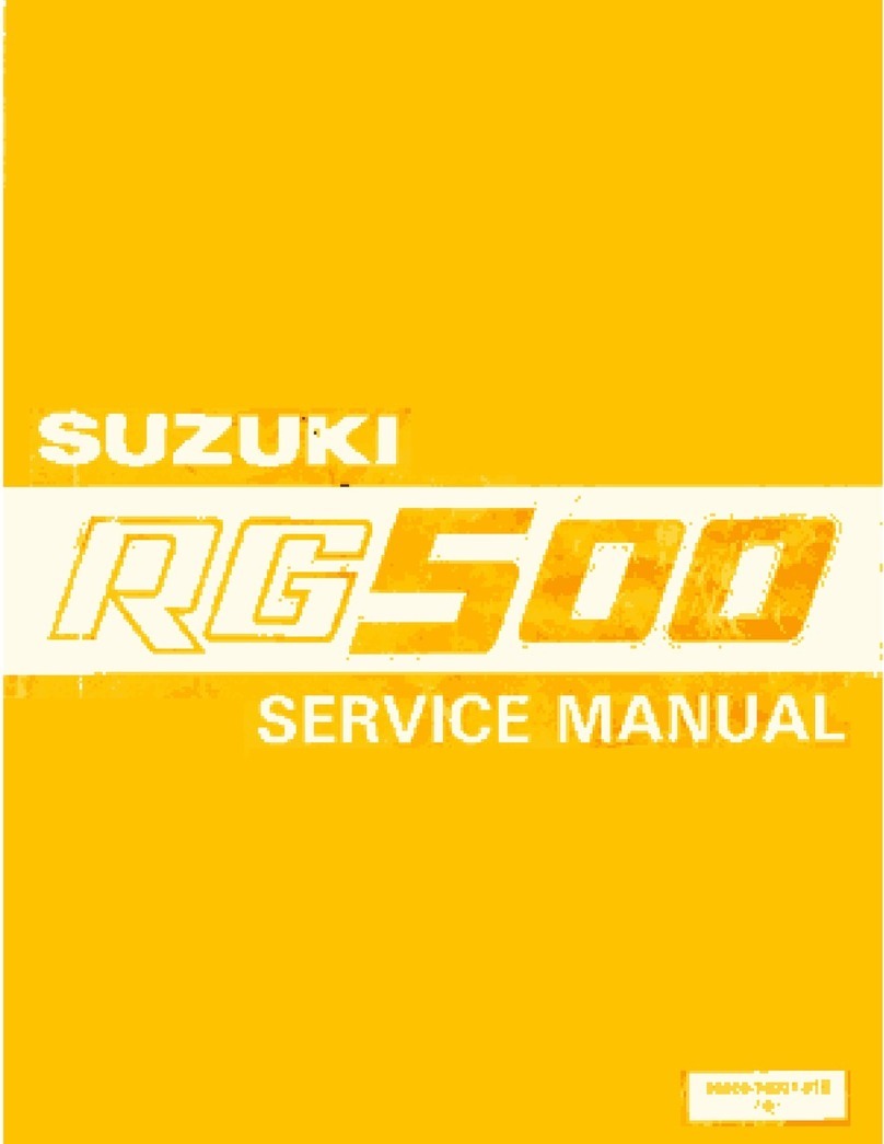 Suzuki rg500 Service manual