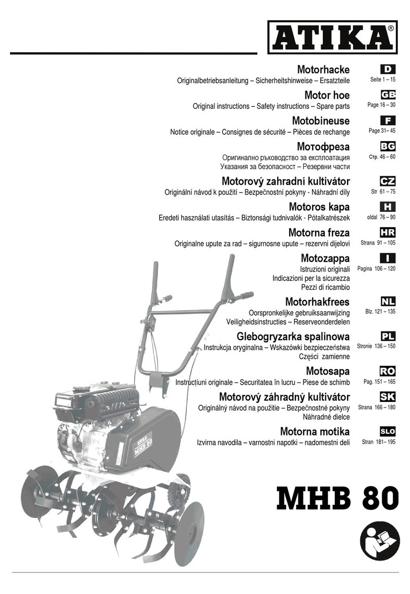 ATIKA MHB 80 User manual