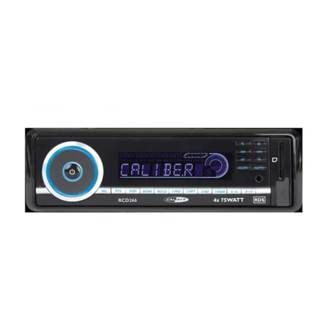 Caliber RCD 266 User manual