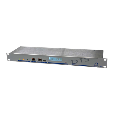 Mobatime DTS 4138.timeserver Mounting and instruction manual