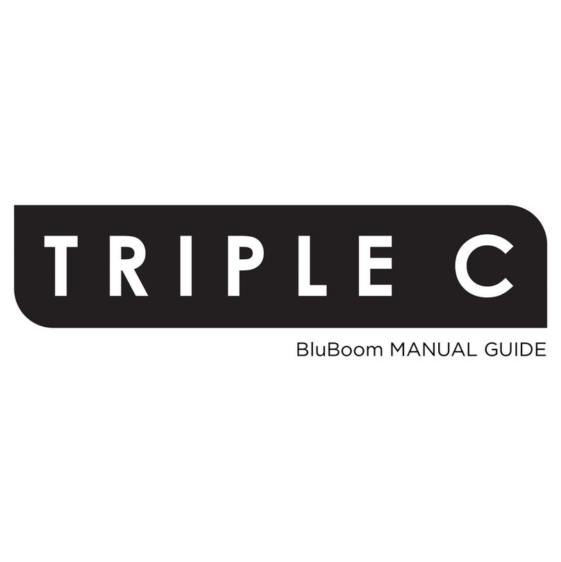 BluBoom Triple C Manual guide