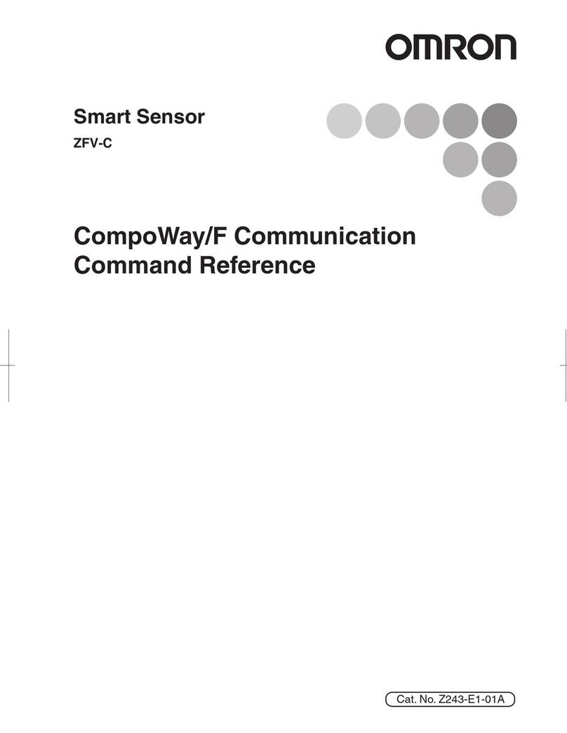 Omron ZFV-C Installation manual