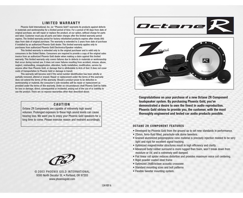 Phoenix Octane ZR manual