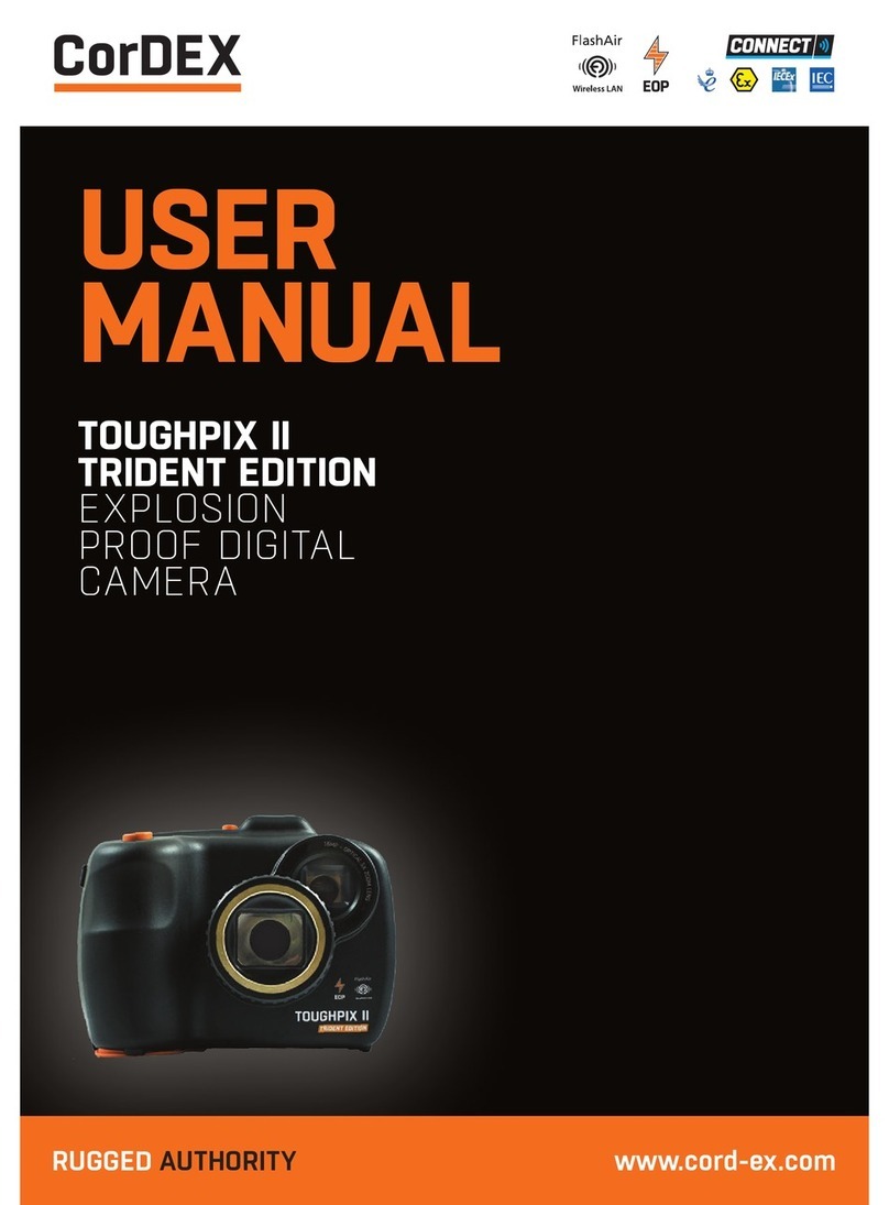 Cordex TOUGHPIX II TRIDENT EDITION User manual