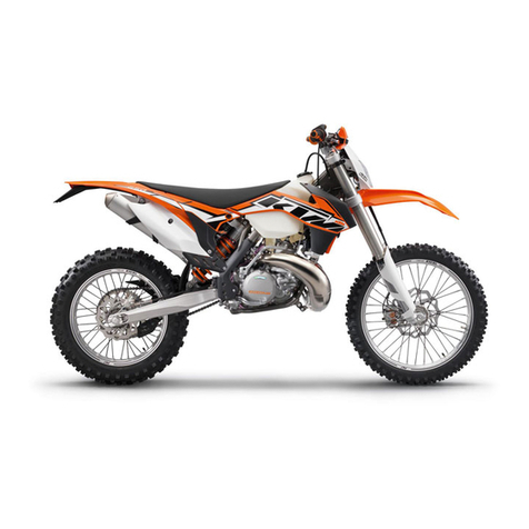 KTM 250 EXC EU Operating instructions