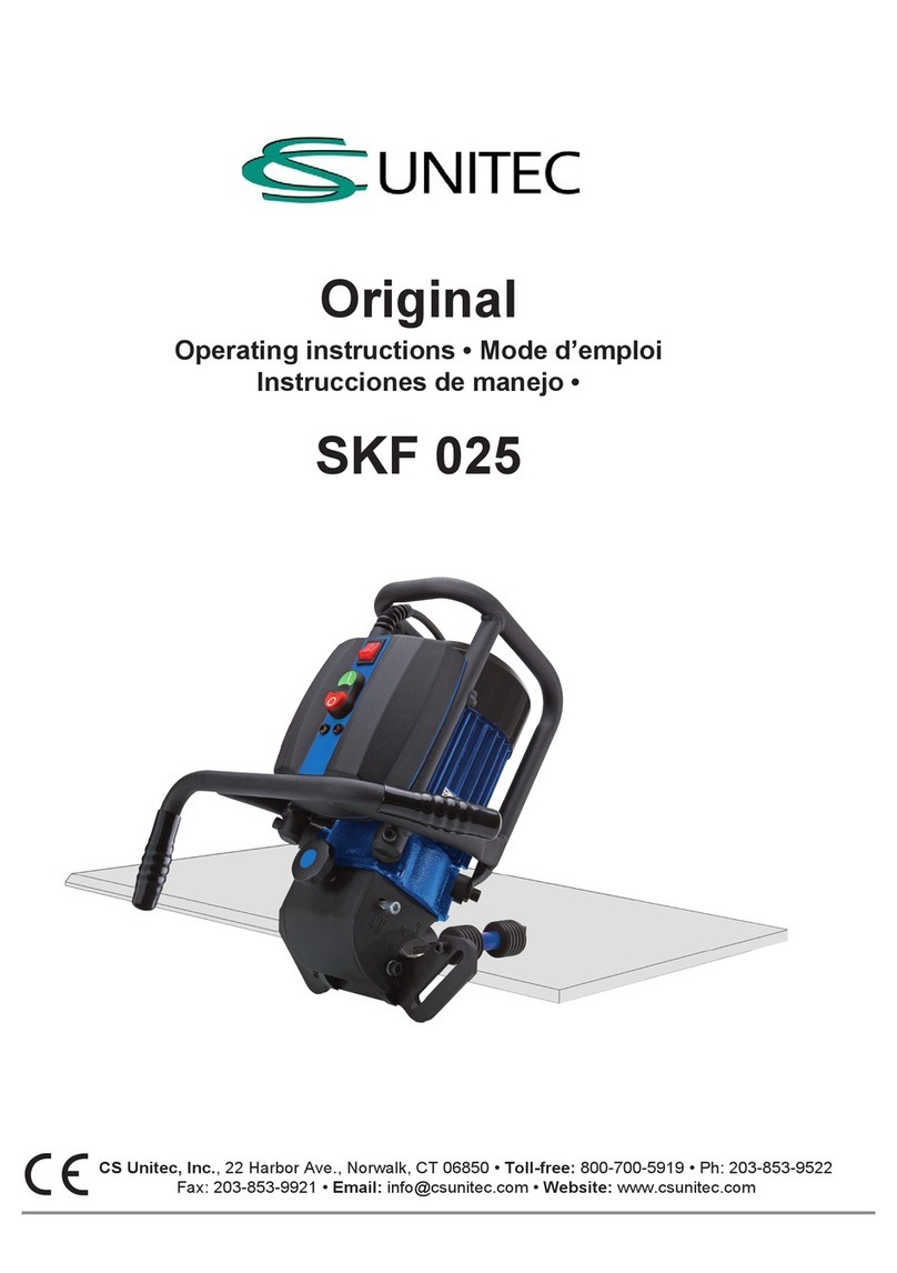 Unitec SKF 025 operating instructions