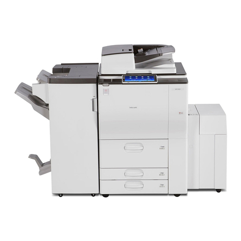 Ricoh Aficio MP C6503SP User manual