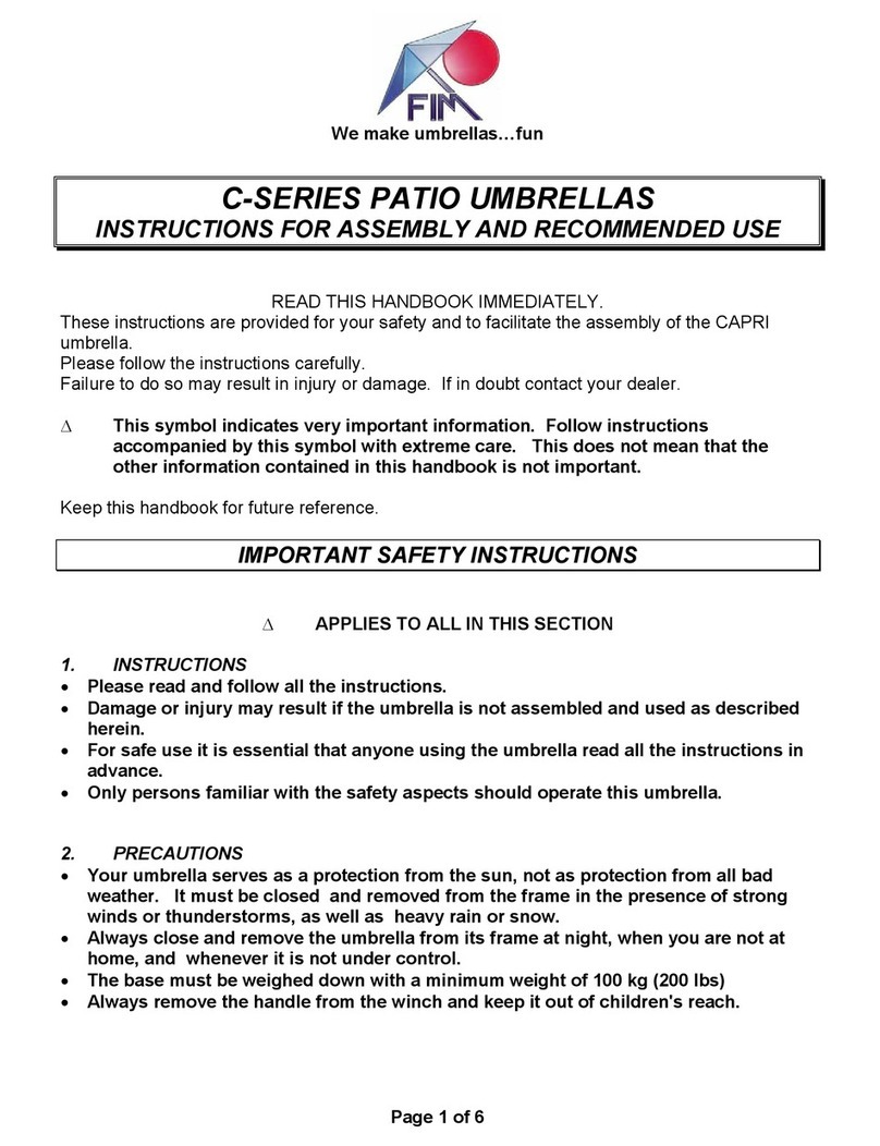 FIM C-SERIES Operator's manual