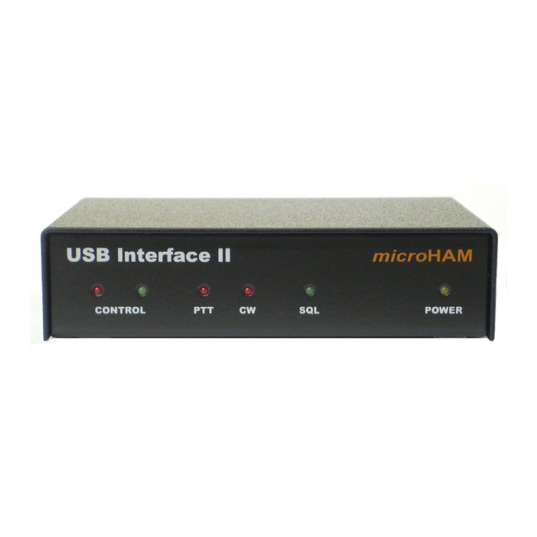 microHAM USB Interface II User manual