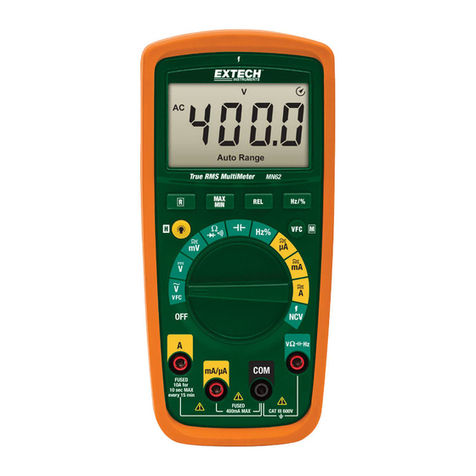 Extech Instruments MN62 User manual