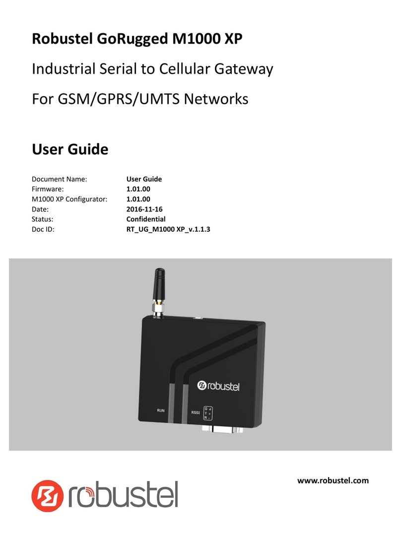 Robustel GoRugged M1000 XP user guide