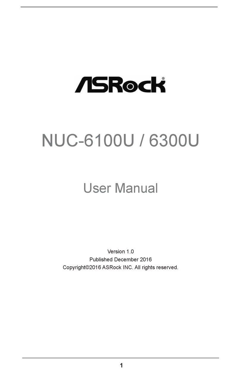 ASROCK NUC-6100U user manual
