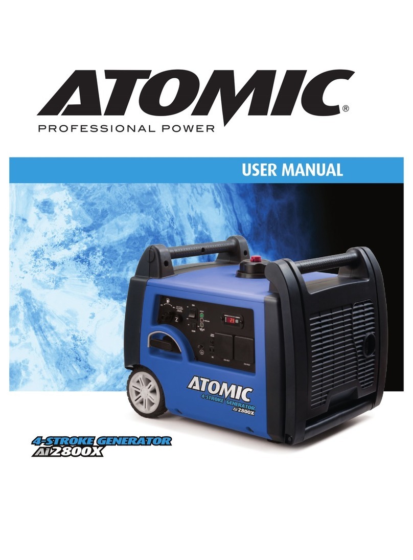 Atomic AI2800X User manual