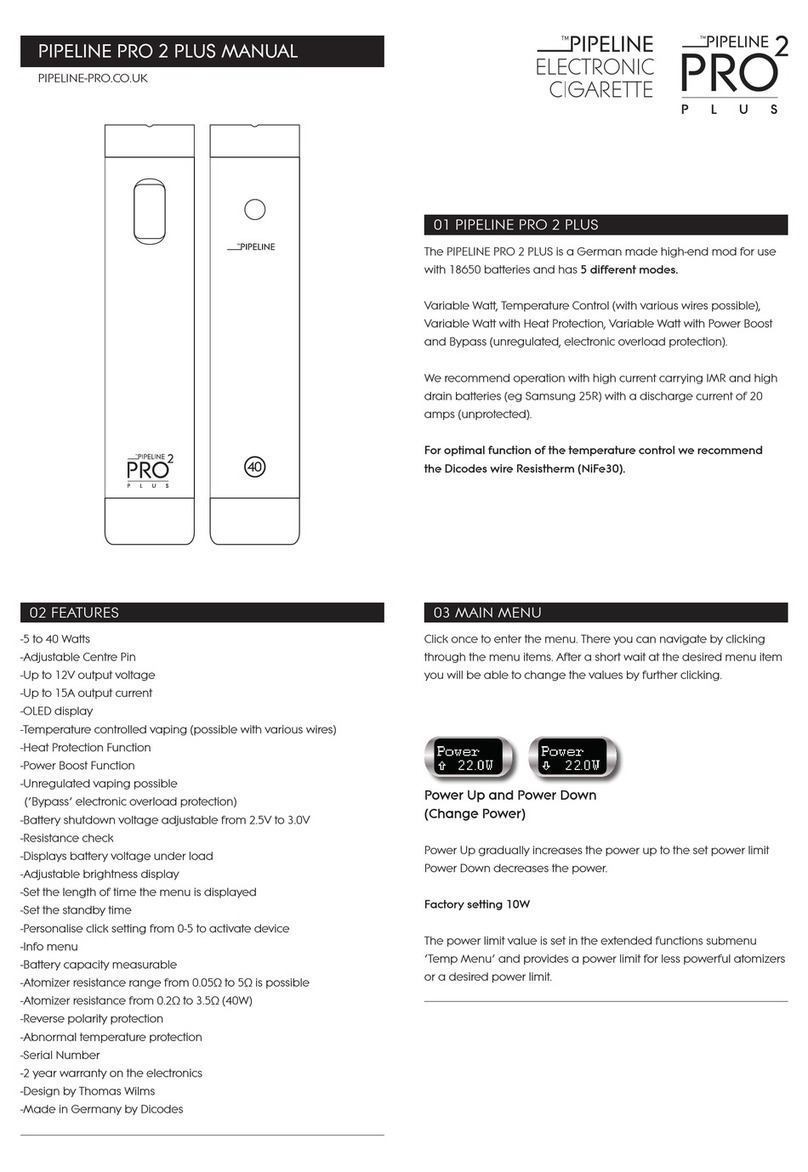 Pipeline Pro 2 Plus User manual