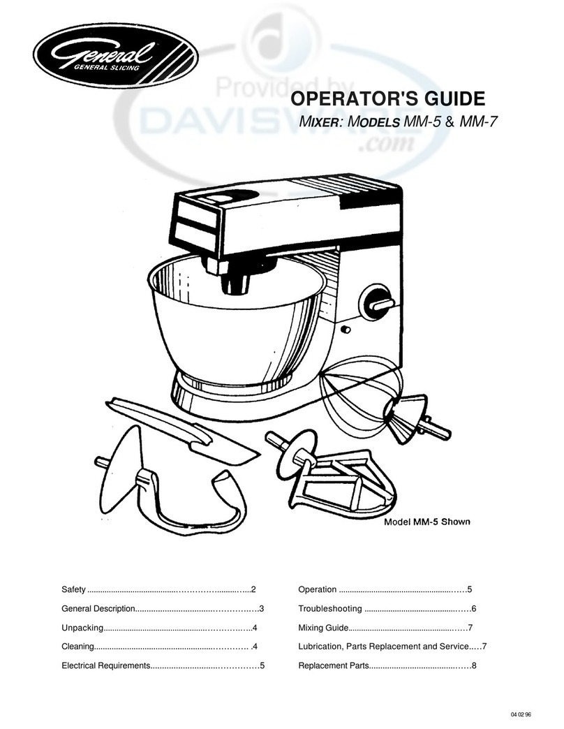 General Slicing MM-5 Manual