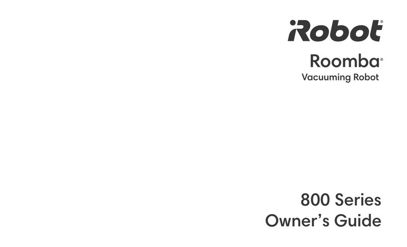 iRobot Roomba 800 Series User manual iRobot Roomba 800 Series User manual
