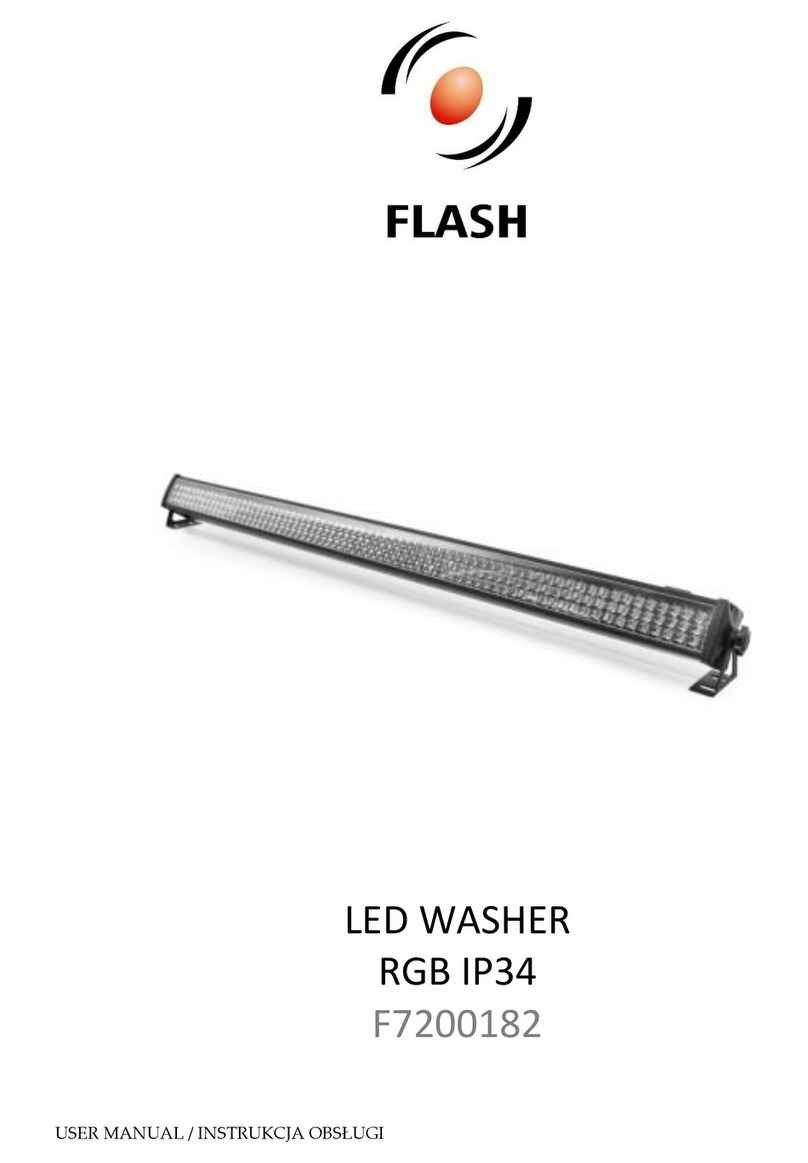 Flash RGB IP34 F7200182 user manual