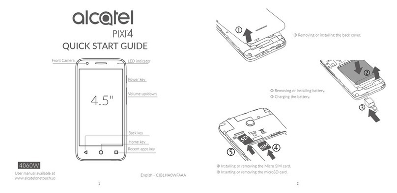Alcatel ONETOUCH PIXI 4 User manual