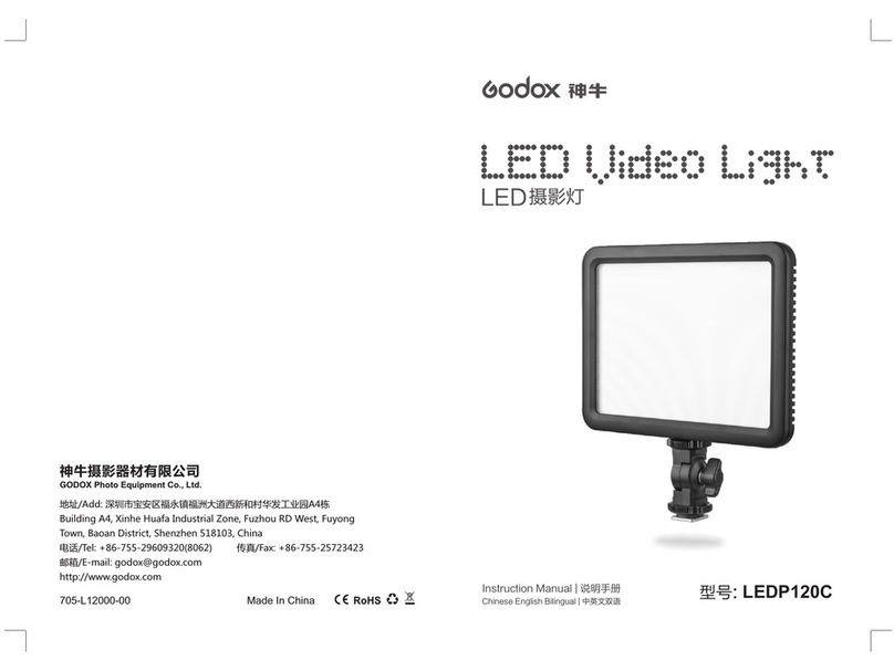 Godox LEDP120C User manual