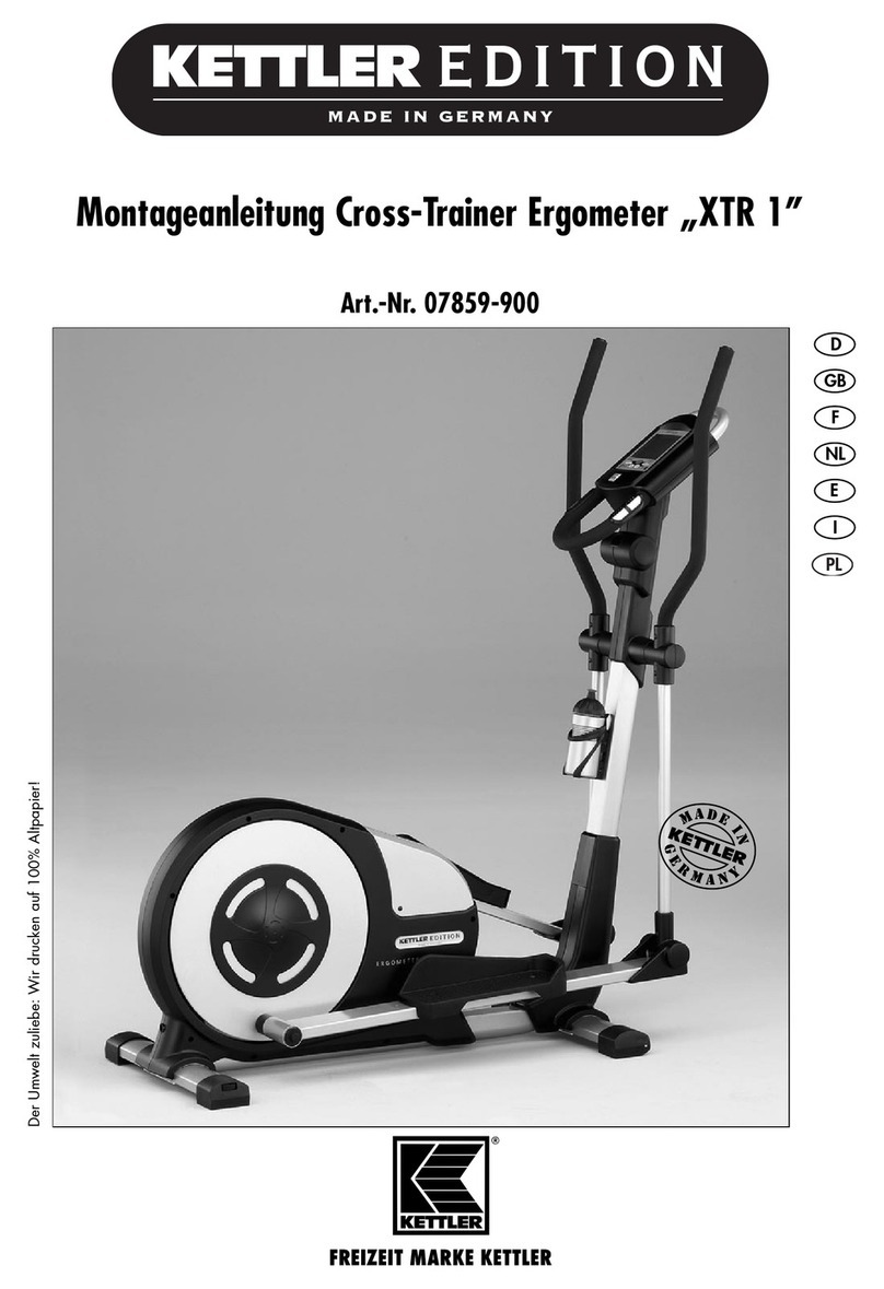 Kettler XTR 1 User manual