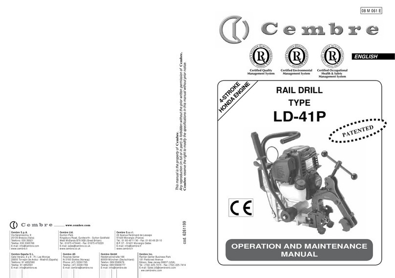 Cembre LD-41P User manual