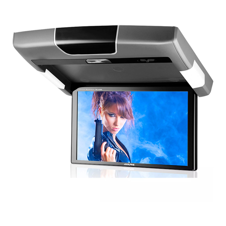 Alpine RearVision TMX-R3200SE User manual Alpine RearVision TMX-R3200SE User manual