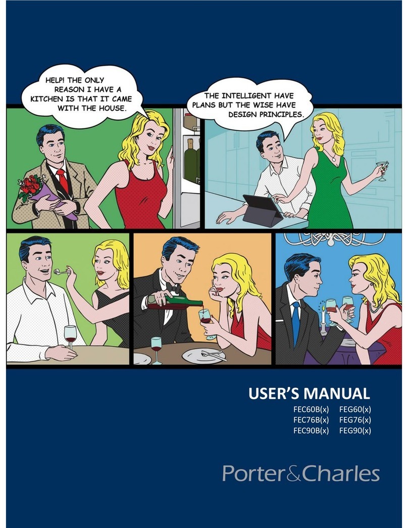 Porter&Charles FEC60B(x) user manual