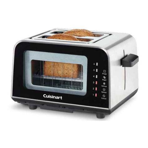 Cuisinart ViewPro CPT-3000 Instruction booklet