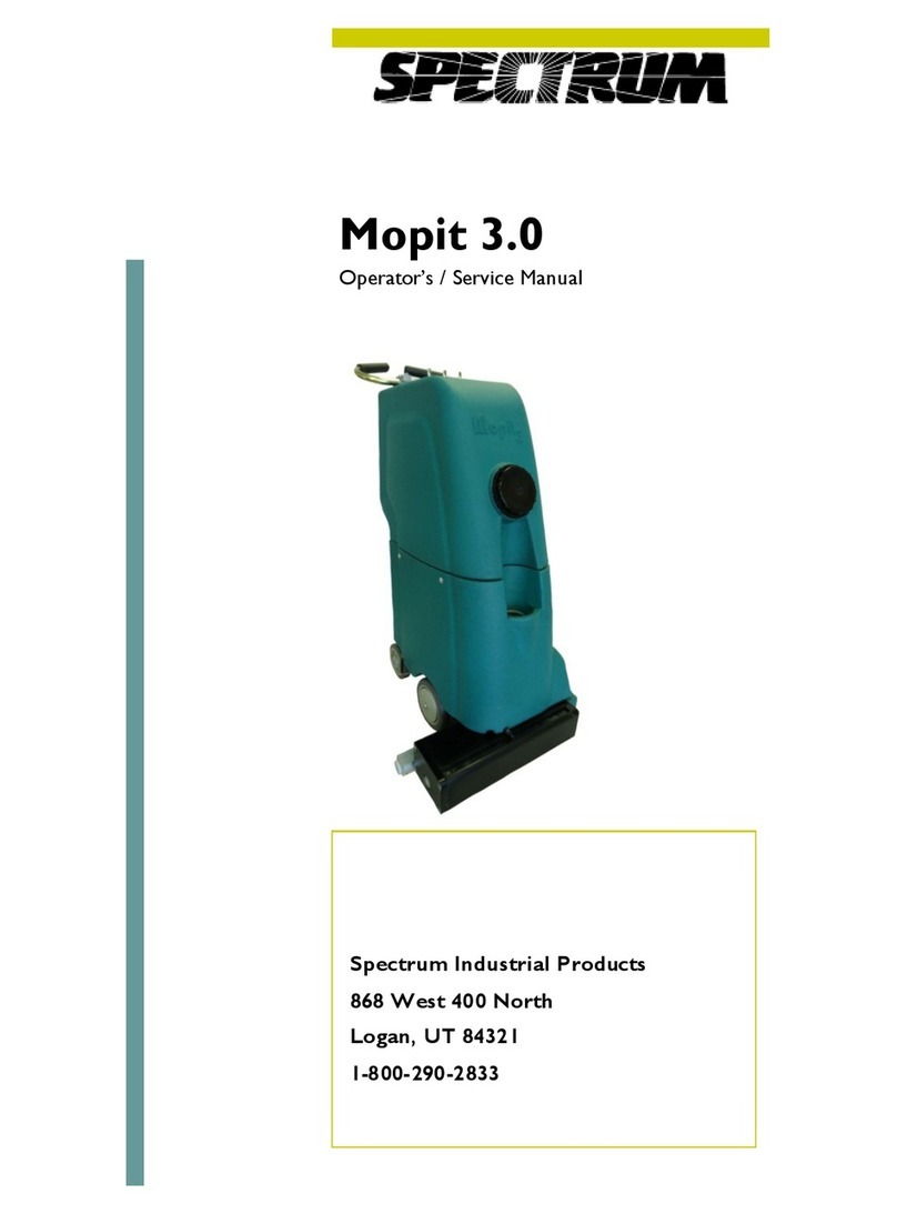 Spectrum Mopit 3.0 Operator's and service manual