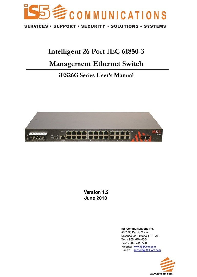 IS5COM IES26G Series user manual