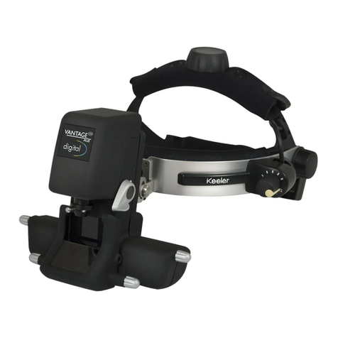 Keeler vantage+ User manual