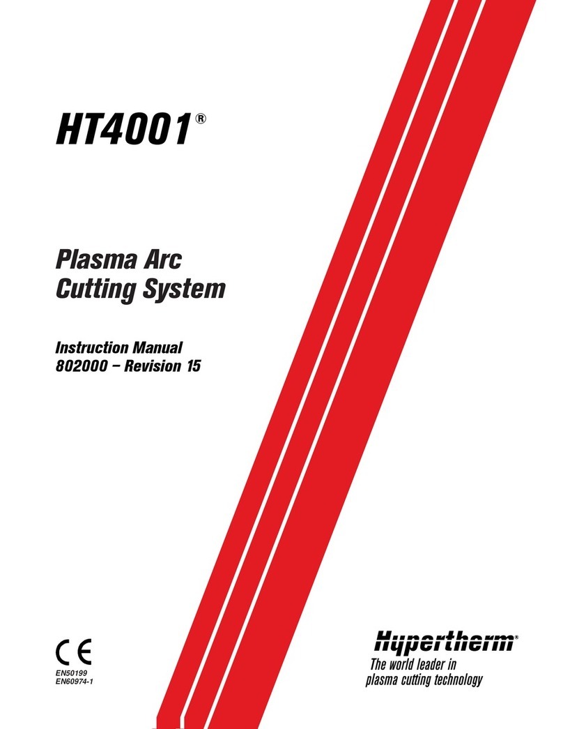 Hypertherm HT4001 instruction manual