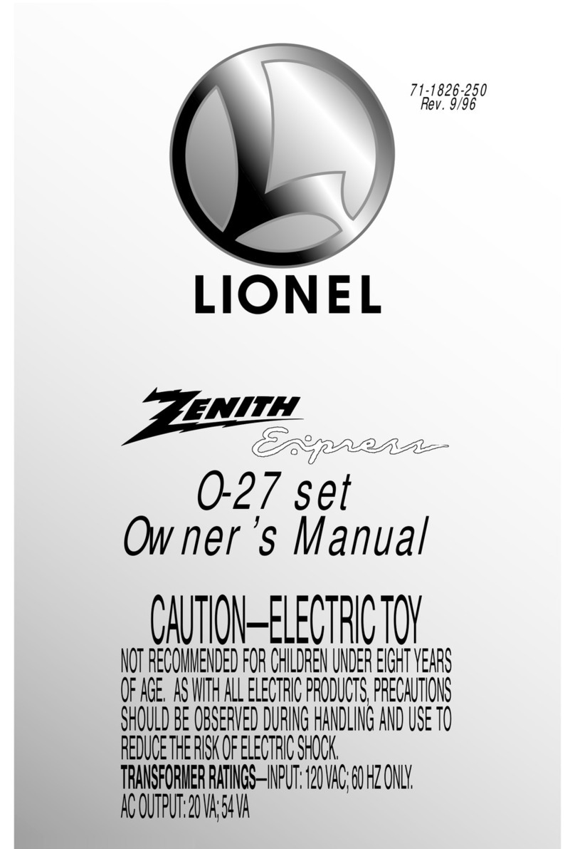 Lionel Zenith Express owner's manual