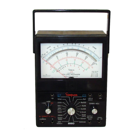 Simpson 260-6XLPM instruction manual