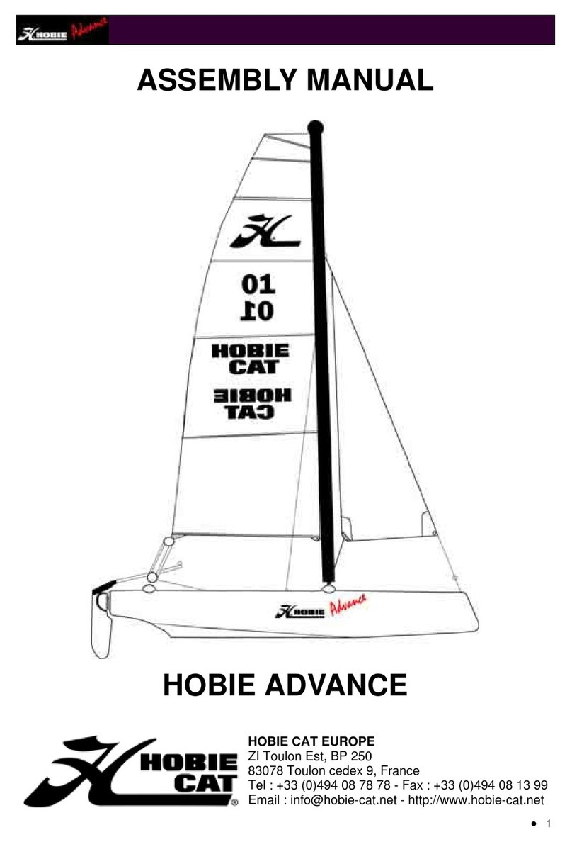 Hobie ADVANCE Assembly manual