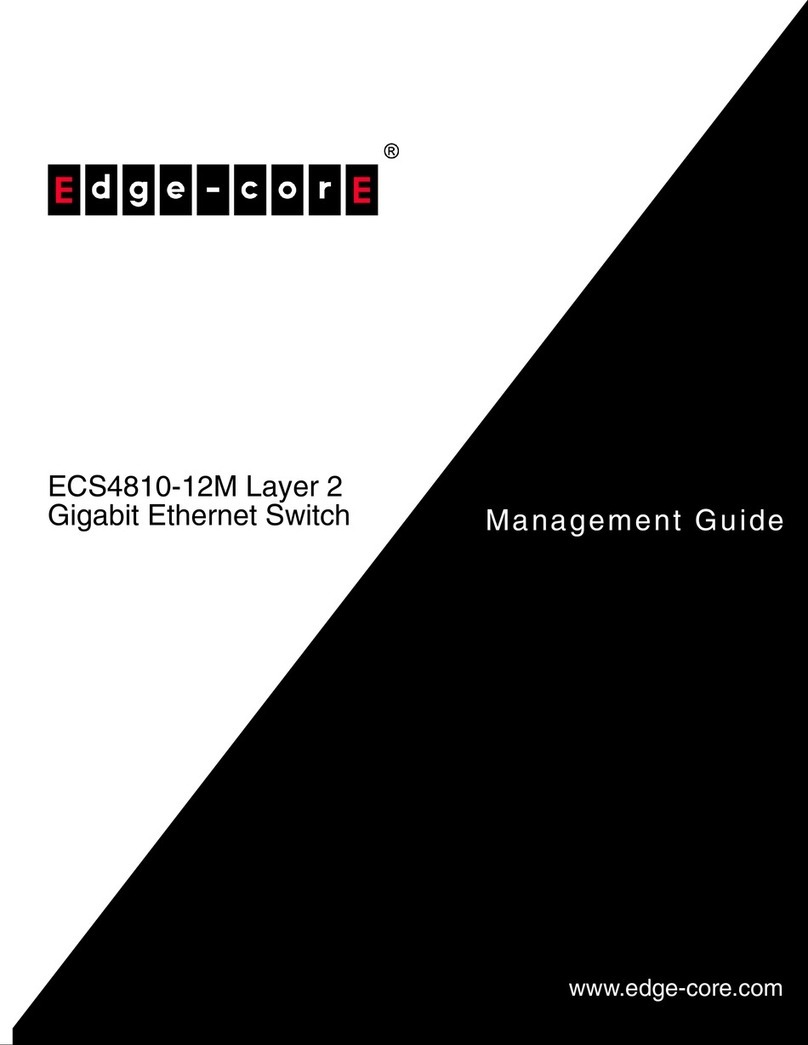 Edge-Core ECS4810-12M Layer 2 Programming manual