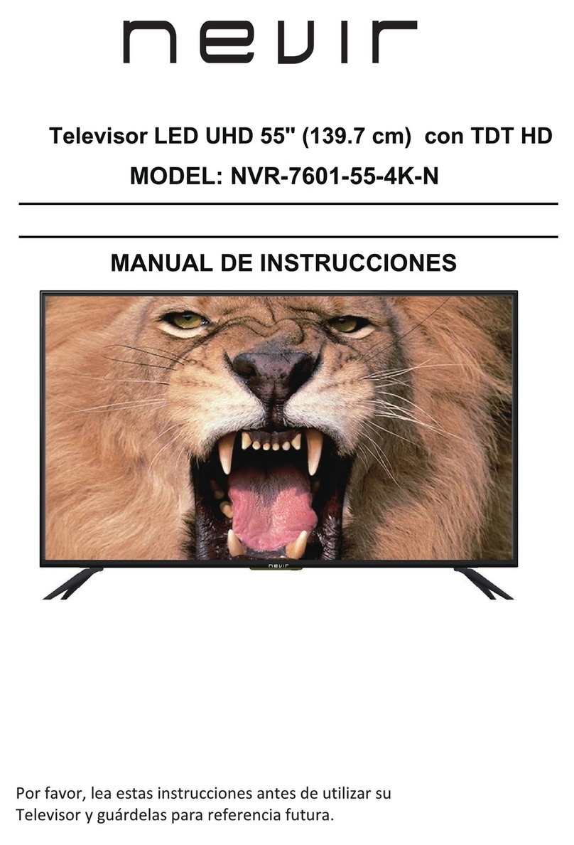 Nevir NVR-7601-55-4K-N user manual