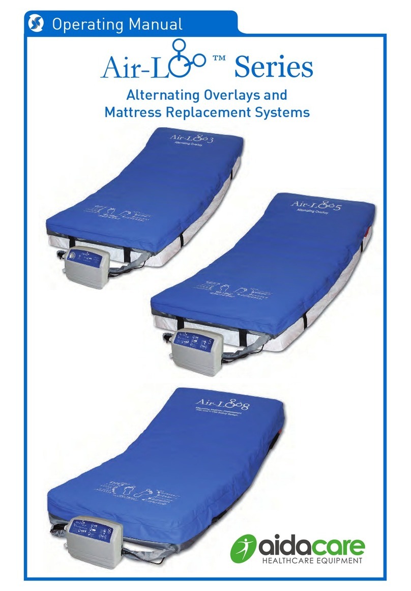 aidacare AirLo3 operating manual