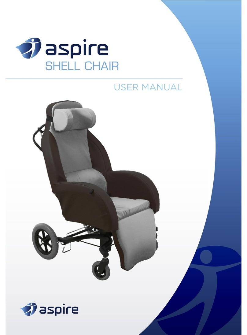 Aspire Shell Chair User manual