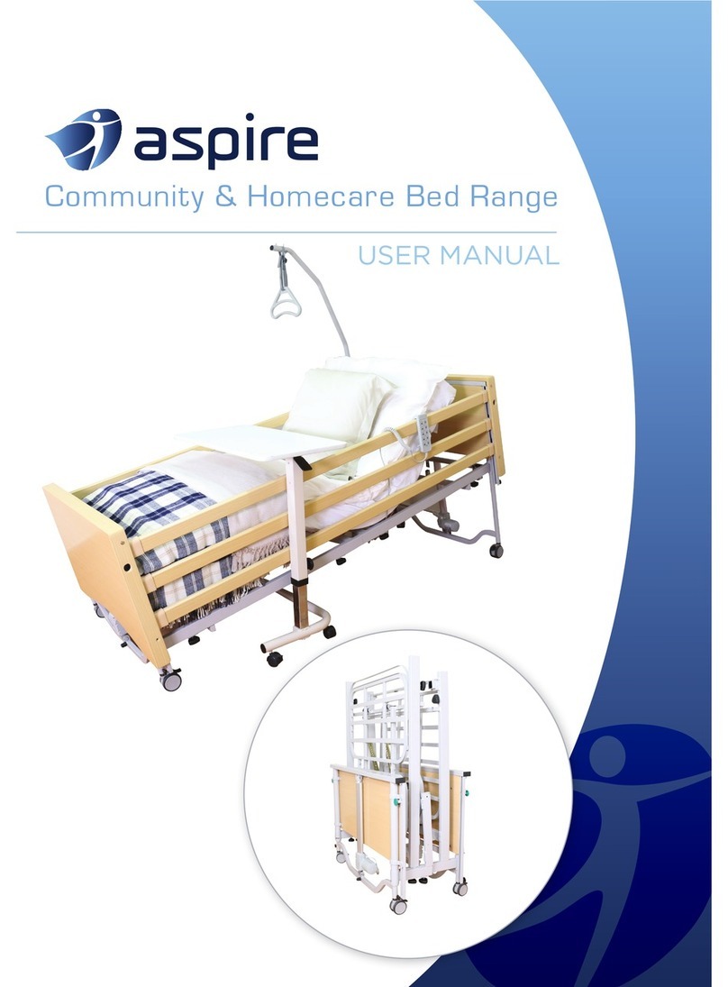 Aspire Community & Homecare Bed Range user manual